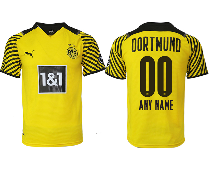 Dortmund home aaa version any name&number 2021/22 Soccer Jersey